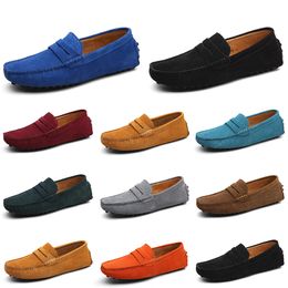high quality men casual shoes Espadrilles triple black white brown wine red navy khaki mens sneakers outdoor jogging walking 39-47
