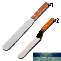 6/8/10inch Stainless Steel Butter Cake Cream Knife Spatula Smoother Icing Frosting Spreader Fondant Pastry Cake Decoration