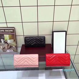 Designer purse Wholesale Lady Purse long Wallet Colourful Card HolderWomen Classic Zipper Pocket card holder