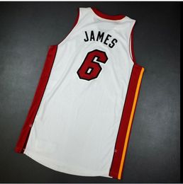 rare Basketball Jersey Men Youth women Vintage Lebron 2010 2011 James High School Size S-5XL custom any name or number