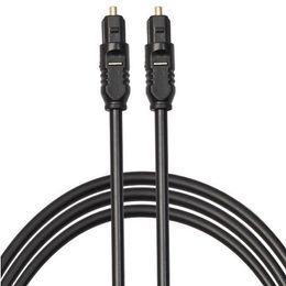 toslink optic NZ - Audio Cables Durable OD2.2 Plated Digital Audio Optical Optic Fiber Cable Toslink SPDIF Cords For DVD VCR CD Player HI-FI Speaker