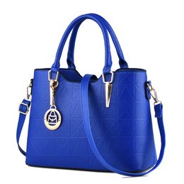HBP Handbags Purses Women Totes Bag Crocodile Pattern PU Leather Woman Crossbody Shoulder Bags Blue