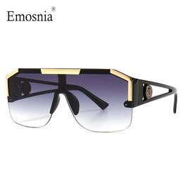 Fashion Big Square Sunglasses Men Style Gradient Trendy Driving Brand Design Sun Glasses UV400 Wholesale Dropship