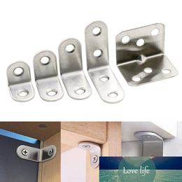 1Pcs Stainless Steel Corner Code L Type Code Round End 90 Degree Corner Bracket Thick Reinforced Angle Bracket