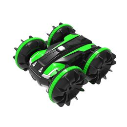 four-drive remote control amphibious special effects 2.4 G waterproof vehicle toy car remote control double-sided car