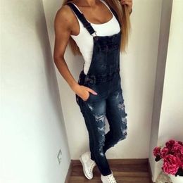 Women Jeans Fashion Denim Overall Shourt Pants Summer Straps Lace Sleeveless Female Clothing Shorts Jeans Pantalon Femme H0908