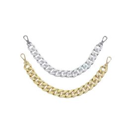 Fashion Accessories Replacement Metal Chain Fashion Accessories For Handbag Handles Gold Silver Colour Purse Chain Shoulder Bag Straps Pack Hardware Accessory