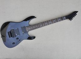 Factory Wholesale black electric guitar with EMG Pickups,Floyd rose,Rosewood Fretboard,offering Customised services