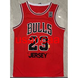 Men's Embroidered 23# Michael 2021 new "85" red basketball jersey S M L XL XXL