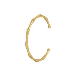 New Fashion Trend Light Luxury Bamboo Opening Bracelets Bangle for Women Student Girlfriend Net Red Creative Jewellery Sab156 Q0719