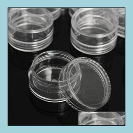 Boxes Packing Office School Business & Industrial5Ml Clear Plastic Cosmetic Sample Box Container 5G Jar Pot Small Empty Cam Travel Eyeshadow