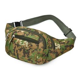 Vintage Waistbag Multi-function Men Shoulder Bags Top Quality Messenger Pack Unisex Camo Chest Bag Sports Outdoor Running Hiking Traveling Fanny Hip Belt Packs