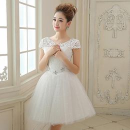 Vestidos De Fiesta Blancos Cortos Elegantes Oferta Online | DHgate.com