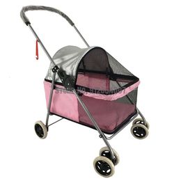 Dog Car Seat Covers Kitty Teddy Will Join Hands To Push The Pet Cart, Be Light And Fold Out, Carry A Simple Cart