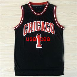 All embroidery No.1 Rose Jersey Sports Jersey The New fabric black Customize men's women youth Vest add any number name XS-5XL 6XL Vest