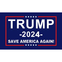 6 Styles 3X5FT Flag 2024 US Election Supporters Supplies Donald Trump Campaign Banner Take America Back Flags