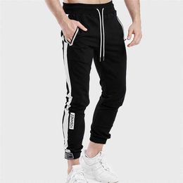 Men Pants Sweatpants Ankle Fashion Casual Sweat Pants Men Jogger Sports Streetwear 211013