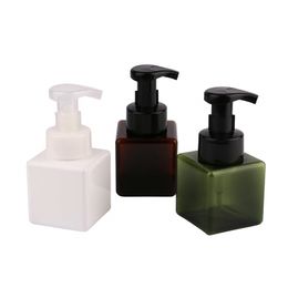 250ml/8.5oz Plastic Foaming Pump Soap Dispenser Bottle Refillable Portable Empty Foaming Hand Soap Dispenser Bottle Containers