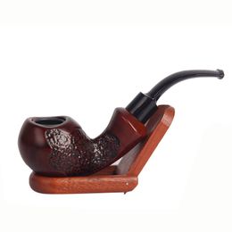 Hot Resin Classic Carve Pipes Chimney Philtre Smoking Pipe Tobacco Pipe Cigar Narguile Grinder Smoke Mouthpiece C0310