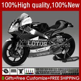 Moto Body For Aprilia RS RSV 250 RS250 RS-250 RSV250 RR R 1995 1996 1997 Bodywork 24No.90 RSV250R RS250RR 95-97 RSV250RR Black grey RSV-250 RS250R 95 96 97 Fairing Kit