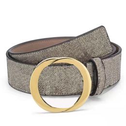 Designer Belts Genuine Leather Fabric Letter Embossing Mens Womens Gold Silver Black Smooth Buckle Belt Width 3.8cm Long 95-125cm chooes With box