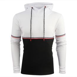 Fashion Men Hoodies Men New Autumn Casual White Colour Spring Streetwear Black Hoodie plain Hooded Sweatshirt Clothing 201128