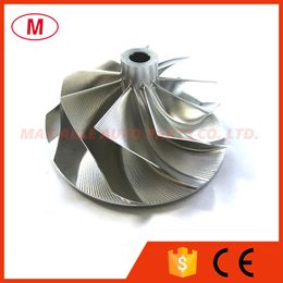 G25-550 48.35/60.00mm 9+0 blades Turbocharger Turbo Billet compressor wheel/Aluminum 2618/Point Milling wheel for 871389-5004S/871389-5005S/877895-5001S/877895-5003S