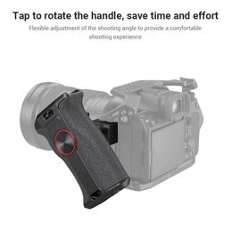 360-Degree Rotating NATO Camera Left Side Handle For Sony/Canon/Nikon Camera Cage with NATO rail