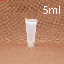 Small 5ml Frosted Plastic Lotion Bottle Refillable Cosmetic Shampoo Cleanser Cream Container Travel Set Hotel Suppliesbest qualtity