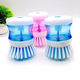 Kitchen Brush Pot Artefact Add Liquid Cleaning Wash Pot Wash Brush Hydraulic Wash Pot Brush Wholesale