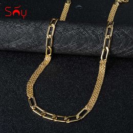 Sunny Fashion Jewellery 2021 Copper Necklace Women And Man Classic Trendy High Quality Daily Wear Gift Wedding Party