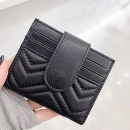 Luxury Designer Female Card Holders Brand Fashion Multi-card Women Coin Purses Famous Large-capacity Credit Cards Ladies Purse Wallets