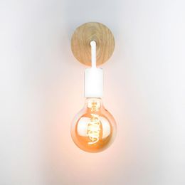 Outdoor Wall Lamps Wood Industrial Loft Lamp Vintage Retro Decor E27 Bulb Light Bar Cafe Bedroom Illumination Spotlight