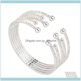 Link, Bracelets Jewelrylink, Chain Yfjewe Bangles Christmas Jewellery Big Circel Open Bracelet Handmade For Girl Gift B247 Drop Delivery 2021