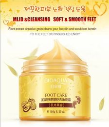 BIOAQUA Shea Butter Foot Cream Cleaning Tools Peeling Exfoliating Care Massage Whitening Moisturizing Spa Baby Feet
