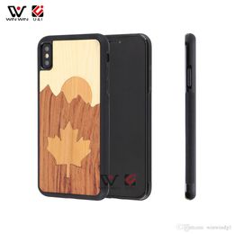 2021 Newest Products Mix Wooden TPU Custom Logo Cell Phone Cases Shockproof For iPhone 6 7 8 11 12 Pro MiniX XR XS Max Back Cover Shell