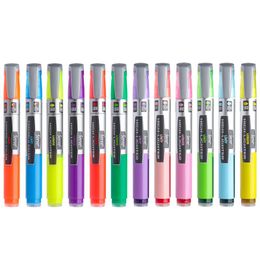 Highlighters 1pcs Colour Highlighter SV-LKTFT Student Use Marker Pen Oblique Head Hand Account Rough Drawing Focus