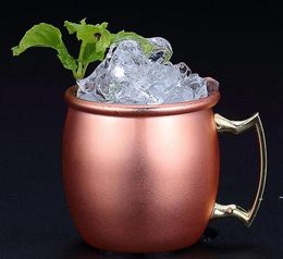 new New Arrival Moscow Mule Copper Mug 95ML Mini 304 Stainless Steel Cocktail Cup Durable Multi Function EWB7940