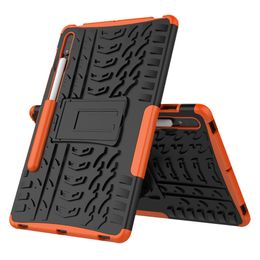 For Samsung Galaxy Tab S7 Case 11 inch SM-T870 SM-T875 TPU + PC Tyre Shockproof Armour Cover Tablet Cases