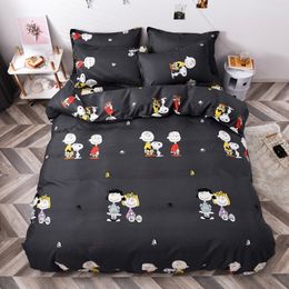 Bedding Sets Duvet Cover3/4pcs Cartoon new fashion Bed sheets Single Twin Full Queen Size Dropshipping gife Y200417