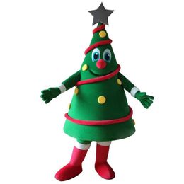 Halloween Christmas tree Mascot Costume Top Quality Cartoon fruit theme character Carnival Unisex Adults Outfit Christmas Birthday Party Dress