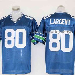 1990 football Jersey Steve Largent Kennedy Alexander Jerseys Stitched Any Name Number