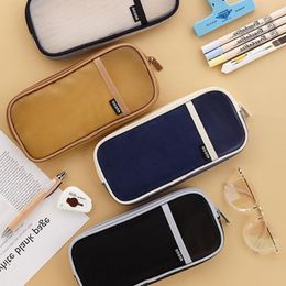Multipurpose Clear Zipper Pouch Pencil Case For Travel Nylon Case Mesh Bags Y2