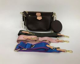 Purse Bags Tote 3pcs/set Flower Ladies Composite Wallet Leather Womens Shoulder Clutch Handbags Designer Female Vbmus