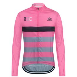 RCC Long Sleeves Cycling Jersey racing Winter Fleece Custom Team Bike Clothing Mtb Shirt Ropa Ciclismo Wear Men Bicycle Jacket