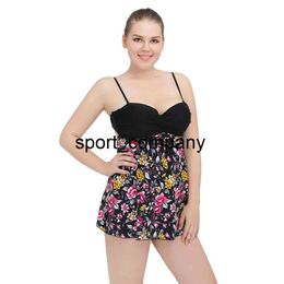 Plus Size Tankinis Two Pieces Women Swimwear Tummy Control Swimsuit Push Up Bikinis Floral Bathing Suits Summer Beach Wear Pants