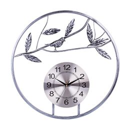 Wall Clocks Modern Design 1 Pcs 50cm 20 Inches Artistical Silent Clock Hanging For Home Decor - Retro Silver/Golden