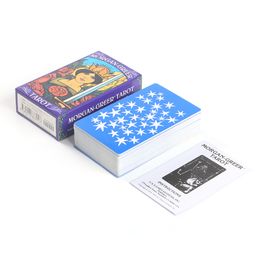 Full English Morgan-Greer Tarot Cards Game With Booklet Instructions Waite Board 12*7 cm