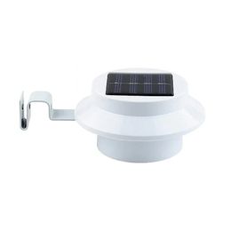 Outdoor LED Gutter Lights Solar Powered for Fence Roof Gutter Garden Yard Wall