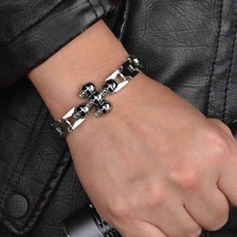 Bangle Charm Bracelets Personalized Fashion Jewelry Boutique Men's Skull Trendy Accessories